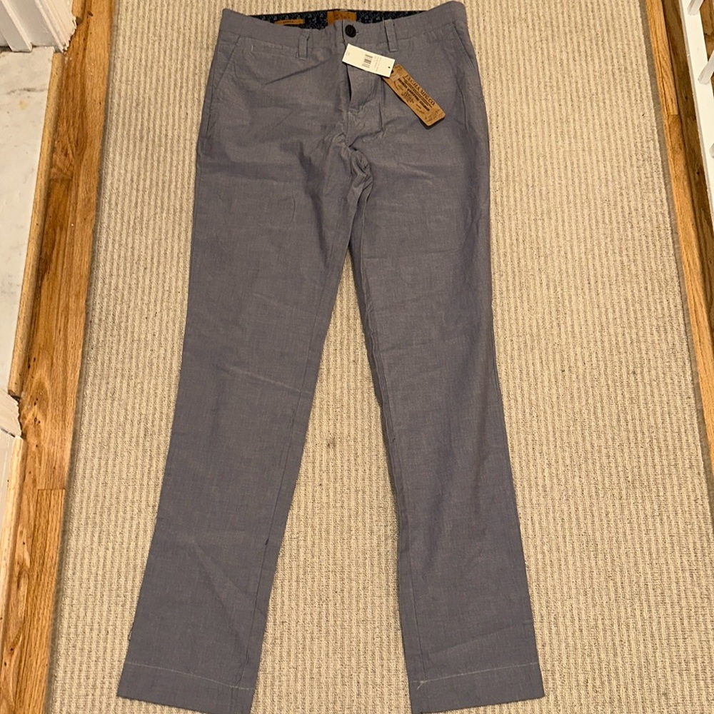 NWT JACHS Dixon 32 x 32 cotton pants light grey